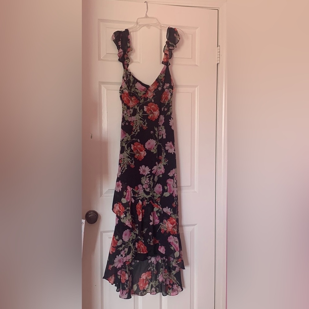 Long floral dress